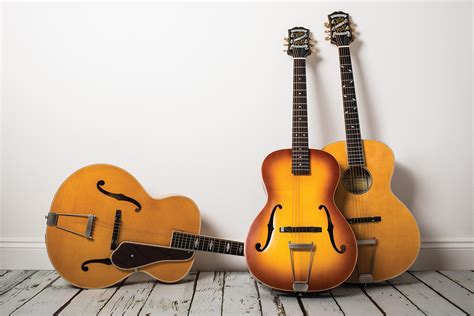 Epiphone Masterbilt Century Olympic, Zenith & De Luxe Classic .